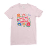 learn from the flowers Ladies Fitted T-Shirt