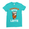 pumpkin spice latte Ladies Fitted T-Shirt