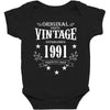 original parts vintage established 1991 perfectly aged Baby Bodysuit