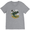 morning commute V-Neck Tee