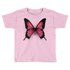 breast cancer butterfly Toddler T-shirt