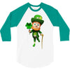 DABBİNG LEPRECHAUN 3/4 Sleeve Shirt