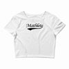 mathlete t shirt funny math humor geek nerd school athlete Crop Top