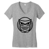 owl Women's V-Neck T-Shirt