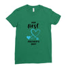 Our First Mother's Day! Baby Boy Ladies Fitted T-Shirt