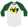 arkham orgins joker bat 3/4 Sleeve Shirt