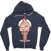 delicioussss! Zipper Hoodie