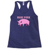 make pork trending Racerback Tank