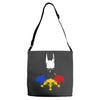 philippine hero batman Adjustable Strap Totes