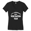 mine tasting team Women's V-Neck T-Shirt