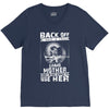 Back Of I Have A Crazy Grandmother And I am not Afraid To Use Her V-Neck Tee
