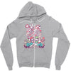 mushroom party Zipper Hoodie
