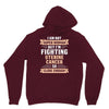 I am Not Super Woman But I'm Fighting Uterine Cancer So Close Enough Unisex Hoodie