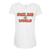 sick sad world Maternity Scoop Neck T-shirt