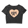 Hope With Heart Crop Top