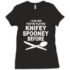 knifey spooney Ladies Fitted T-Shirt