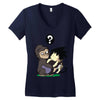 baby sangoku Women's V-Neck T-Shirt