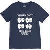 Lights Out, Total Solar Eclipse 08.21.2017 V-Neck Tee