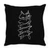 falling cat Throw Pillow