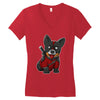 corgipool Women's V-Neck T-Shirt
