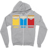 red shirt Zipper Hoodie