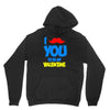 moustache you to be my valentine Hoodie