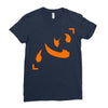 heart mind anime lucky Ladies Fitted T-Shirt