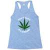 don't panic it's organic   marijuana Racerback Tank