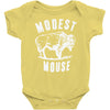 modest mouse Baby Onesie