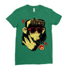 hip hop gorila Ladies Fitted T-Shirt