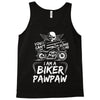 You Cant Scare Me I am Biker Pawpaw Tank Top