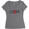 Loser Lover Women's Triblend Scoop T-shirt