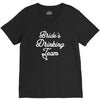 bride's drinking team diamond ring bachelorette V-Neck Tee