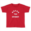 break the internet tie dye girls muscle top Toddler T-shirt