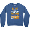 My Wife Is Super Awesome Her Husband Crewneck Sweatshirt