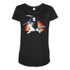 death is magic Maternity Scoop Neck T-shirt