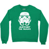 support the troops Crewneck Sweatshirt