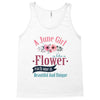 A June  Gir lLike A Flowers Tank Top