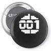 paradroid retro commodore 64 8 bit gamer Pin-back button