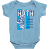 hoth coldest in the galaxy Baby Bodysuit