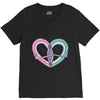 pure love V-Neck Tee