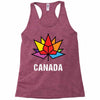 Canada Leaf LGBT Racerback Tank