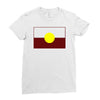 australian aboriginal Ladies Fitted T-Shirt