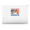 doge bless america Accessory Pouches
