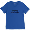 i love coffee V-Neck Tee