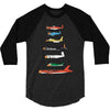 angry planes 3/4 Sleeve Shirt