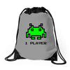 arcade player one Drawstring Bags
