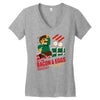 all the bacon and eggs Women's V-Neck T-Shirt