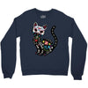loco coco skul cat Crewneck Sweatshirt