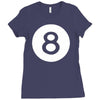 magic 8 ball Ladies Fitted T-Shirt